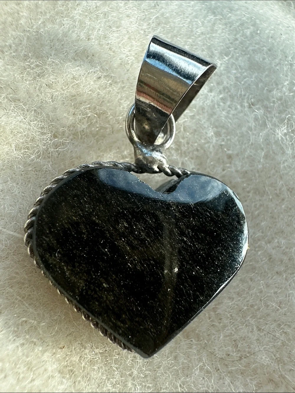 Stone Mini Heart Pendant